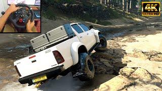 Toyota Hilux Arctic Truck (680hp)  | Offroading | Forza Horizon 4 | Logitech g29 gameplay-4K