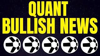 QUANT: THIS IS BULLISH NEWS? Can QNT Reach $5,000 This Bull Run? | Quant QNT Price Prediction