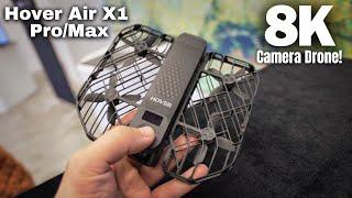 Hover Air 8K Foldable Camera Drone! Pro/Pro Max - First Look!