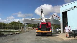 Transporting the MEGA Southern Ocean 55, arguably the fastest Australian owned boat!