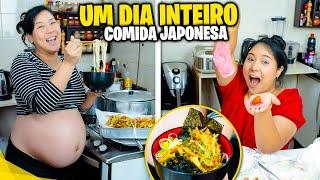 UM DIA INTEIRO SÓ COMENDO COMIDA JAPONESA | Blog das irmãs