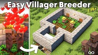 Minecraft Infinite Villager Breeder Tutorial 1.20 | Easy and Simple Design