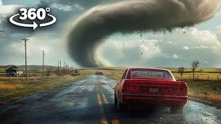 Into the Storm: Surviving Tornado in 360° VR