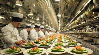 How The World's Largest Cruise Ship Makes 30,000 Meals Every Day | Captain Discovery