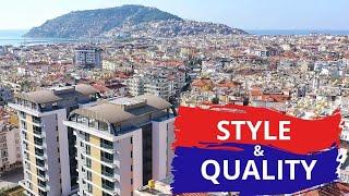 New Apartments In The Center Of Alanya. Premium Residential Complex.  Real Estate In Turkey 2021.