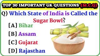 Top 30 Important GK Questions And Answers l GK Question l GK In English l GK Quiz l Knowledge Vista