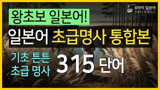 [왕초보 일본어] 일본어 초급 명사 통합본 :  #315단어복습 #반복해서보고있으면 #일본어가됩니다! #기초일본어 #왕초보일본어 #왕초보일어 035