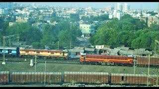 Trains at Surat in 2009 - Old Photograph Compilation - Western Railway