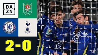 Havertz ebnet den Weg - Blues mit einem Bein im Finale: Chelsea - Tottenham 2:0 | Carabao Cup | DAZN