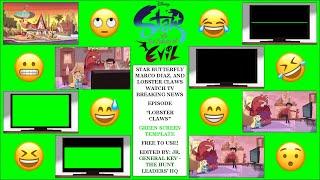 Lobster On TV NEWS - Christmas Day 2023 | Star Vs The Forces Of Evil GREEN SCREEN TEMPLATE
