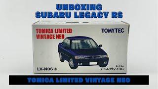 Tomica Limited Vintage Neo ~ Subaru Legacy RS (4K ULTRA HD 60FPS)