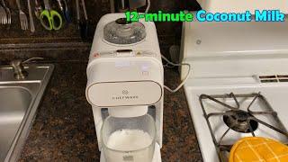 12-minute Coconut Milk with ChefWave Milkmade Nut Milk Maker  Cooking Gizmos