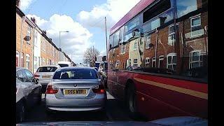 Hesitant BMW driver causes traffic jam for 52 seconds.