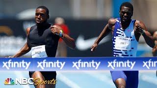 Jamaican Sean Bailey catches 400m legend Kirani James at LA Grand Prix | NBC Sports