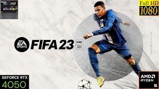 FIFA 23Test On HP Victus 15 Amd Ryzen 5 8645HS | RTX 4050 | AL NASAR VS PARIS SG | FULL MATCH