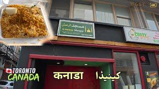 My Friday Routine in Toronto Canada - Masjid Visit & Homemade Style Biryani