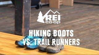 Compare: Hiking Boots vs. Trail Runners || REI