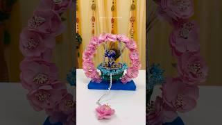 Festival DIY-25 let’s Make Krishna  Jhula For Janmashtami #sunitascreativeworld #janmashtami #diy