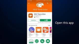 How to Install Third Party themes on MIUI Devices | MIUI Theme Editor Tutorial