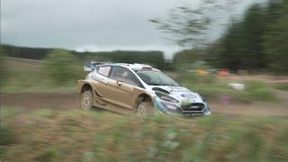 Fiesta WRC FLAT OUT in Greystoke Forest with Matthew Wilson