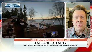Fox Weather | Ian Oliver | Total Solar Eclipse | Lac-Mégantic, Quebec, Canada