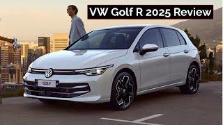 Volkswagen Golf R 2025 Review | VW Golf 2025 Test Drive | Sound, White Color, Interior - Ucars