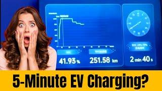 BYD's New 5 Minute EV Charger Is a Game Changer!