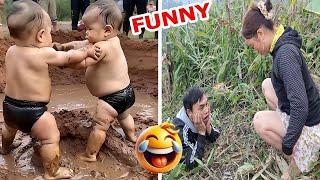 Try Not To Laugh Challenge  ▶ LEVEL 41 | Instant Regret Fails Compilation 2025