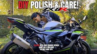 How to Maintain Your Superbike Like a Pro! ZX-6R Self-Care with Kelvinn Auto Care Products