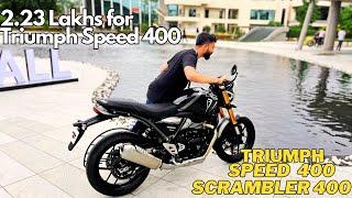 Triumph Speed 400 | Scrambler 400 X Exhaust Note & Details in Malayalam