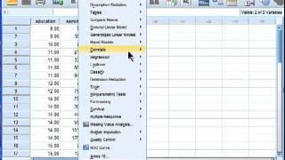 Linear Regression - SPSS (part 1)