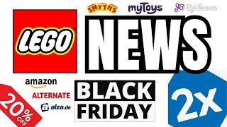 LEGO Black Friday News - Rabatte, GWPs, welche Händler machen mit