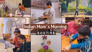 Morning Routine with Two Kids || Tiffin Prep, Cooking & Productive Mom Life || Daily Vlog