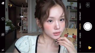 본가 놀러가서 엄마가 좋아하는 메이크업 해봤지롱 ~