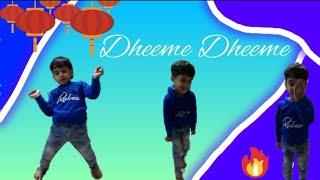 dance on dheeme dheeme #small manan #manan's creative#