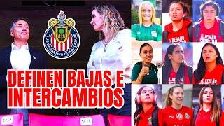 INTERCAMBIOS EN CHIVAS FEMENIL. HOY REGRESARON A LA ACTIVIDAD