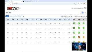 2KWiz - NBA player tool - New NBA real-time stats feature + filtering for NBA 2K & NBA Enthusiasts