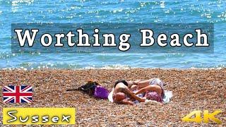 Worthing Beach, Sussex England 󠁧󠁢󠁥󠁮󠁧󠁿