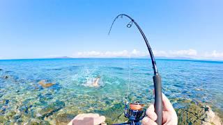 Casting Rocky Bays with a Popper, Metal and Diver