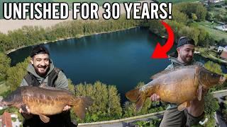 Fishing a Lake with an Unknown Stock - UNFISHED FOR OVER THREE DECADES!