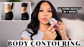 *HONEST REVIEW* AT HOME BODY CONTOURING MACHINE + BEFORE AND AFTER!!