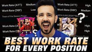 BEST WORK-RATES ON EVERY POSITION - FC MOBILE 25