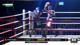 FULLFIGHT: SULAIMAN MUSAALO 'K O BUSUNGU' VS KITAKA IBRAHIM SUPER WELTER WEIGHT 6RDS