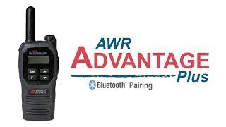 AWR Advantage Plus Bluetooth Pairing