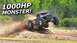 Sous SENDS a 1000HP mega truck! Mayhem Garage M7 BEAST!