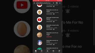 If I find a subscribe to me for no reason I’m not subbed to the video ends