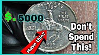 How much is a Delaware State Quarter 1999 worth?Coins Worth Money!!