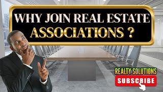 Why Every Real Estate Professional Should Join Industry Associations | Realty Solutions