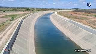 Transposição do Rio São Francisco Canal Eixo Norte em jati Ceará 29/07/2024