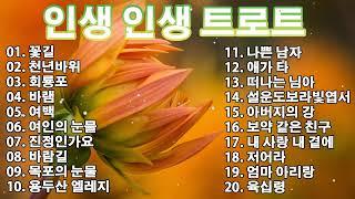 인생 인생 트로트 | KPOP [ TROT ] | PLAYLIST( 꽃길.상사화.여인의 눈물.회룡포.바람길...)